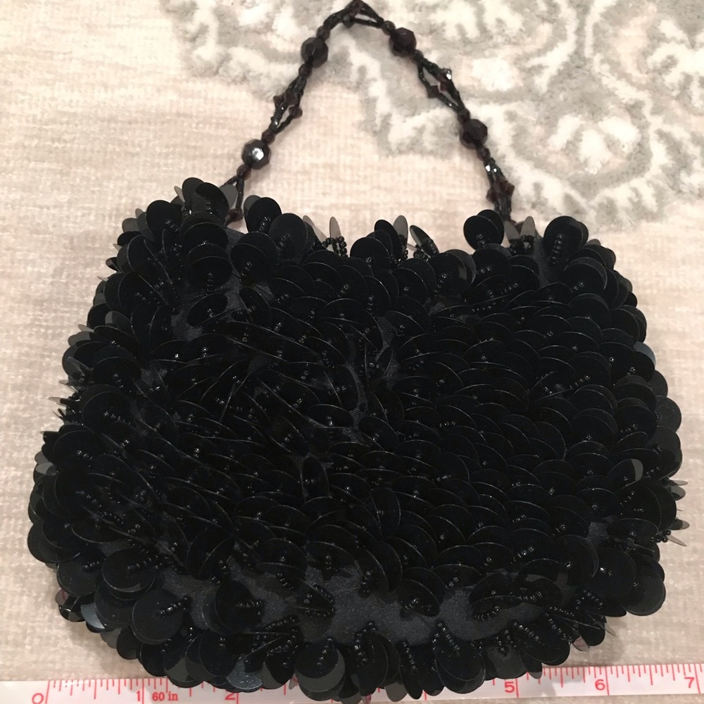 Sequin handbag